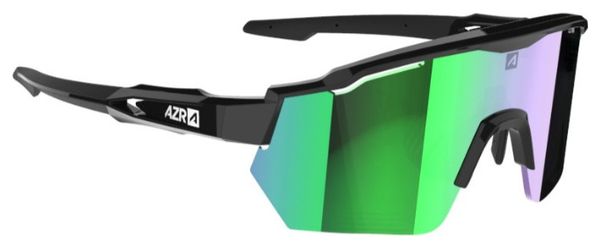 Lunettes AZR Kromic Race RX Noir / Ecran Photochromique Vert Irisé
