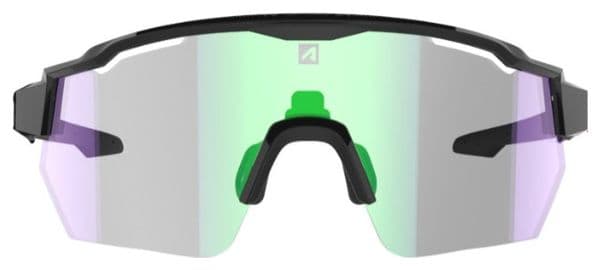 Occhiali AZR Kromic Race RX Nero / Lente fotocromatica verde iridescente