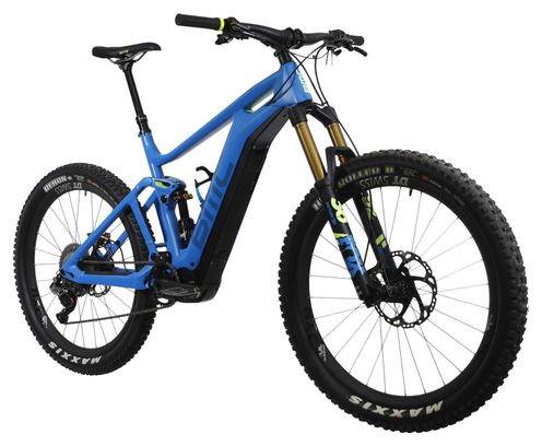 Refurbished Produkt - E-Mountainbike BMC 2018 Trailfox AMP LTD Shimano XTR Di2 11v / Shimano STPS E-8000 Blau Gelb