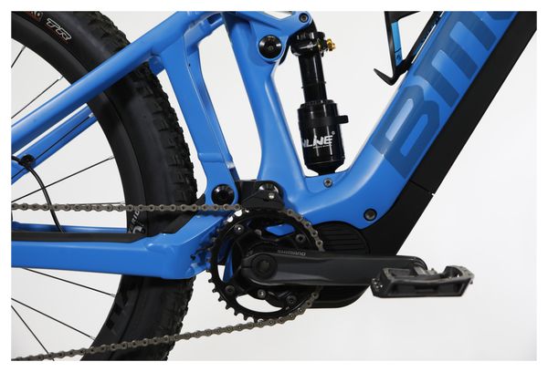 Refurbished Produkt - E-Mountainbike BMC 2018 Trailfox AMP LTD Shimano XTR Di2 11v / Shimano STPS E-8000 Blau Gelb