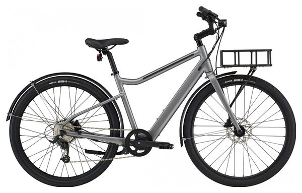 Producto reacondicionado - Cannondale Treadwell Neo 2 EQ MicroSHIFT 8V 250Wh 650b Gris 2023 Bicicleta eléctrica de ciudad