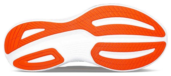 Running Shoes Saucony Ride 17 Gris Orange