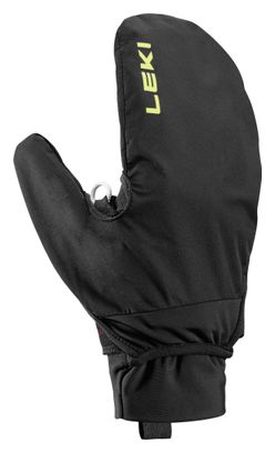 Guanti da trail running Leki Ultratrail Storm TR Nero/Giallo/Viola