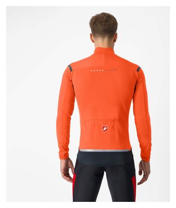 Castelli Perfetto Ros 2 Oranje Long Sleeve Jacket