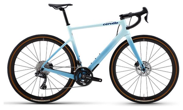 Gravel Bike Cervélo Aspero 700 Disc Shimano GRX Di2 2x11V Seabreeze 2021