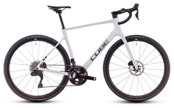 Vélo de route CUBE Attain C:62 SLX cotton´n´grey