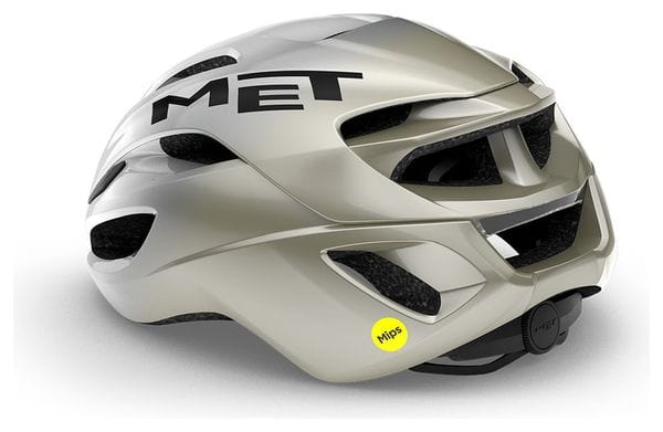 Casque Route MET Rivale Mips Silver Gris