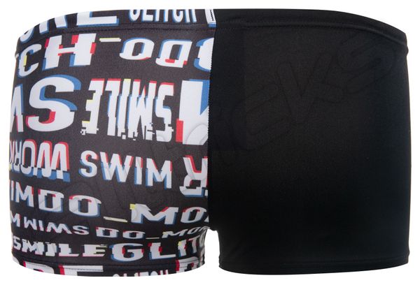 Arena Neon Glitch Short Swimsuit Black / Black Multi