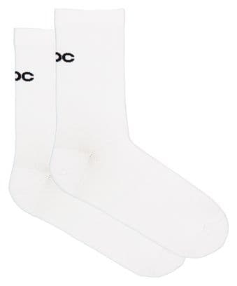 Chaussettes Poc Cadence Road Blanc