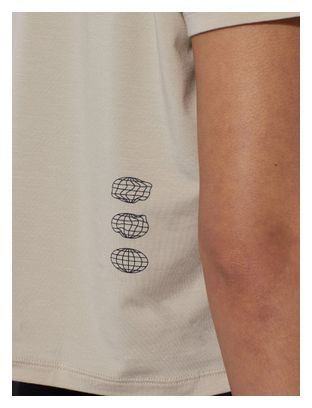 Crop-top donna Circle Smooth Operator Beige