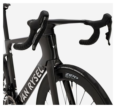 Van Rysel RCR-F Pro racefiets Sram Red AXS 12S 700 mm Signature Carbon Raw Black 2025