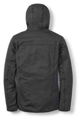 RAB Ascendor Hoody Uomo in pile nero