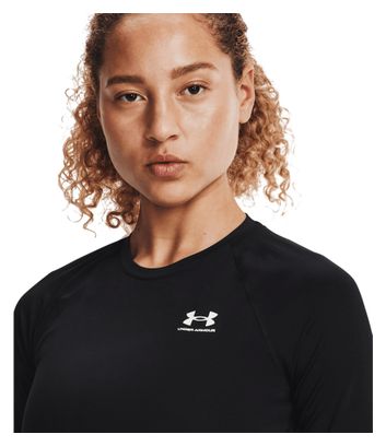 Haut de compression Under Armour HeatGear Noir Femme