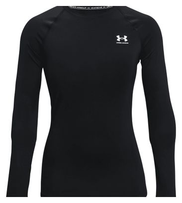 Haut de compression Under Armour HeatGear Noir Femme