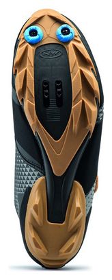 Pair of Northwave Celsius XC Arctic GTX Gray Reflect MTB Shoes