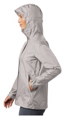 Mountain Hardwear Acadia Women&#39;s Waterproof Jacket Gray