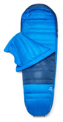 Sacco a pelo RAB Ascent -18 °C blu