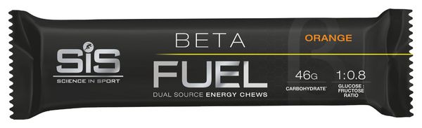 SIS Beta Fuel Energy Chews Barretta energetica arancione 60g