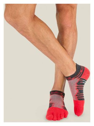 Chaussettes à orteils de running Ultra Run No-Show Coolmax unisexe