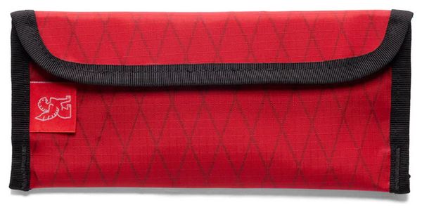 Chrome Small Utility Pouch Red