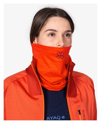 Unisex Merino Neckwarmer AYAQ Lobbia Sunrise Orange