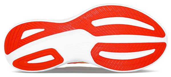Running Shoes Saucony Ride 17 White Red Yellow