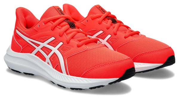 Asics Jolt 4 GS Kinder Laufschuhe Rot Weiß