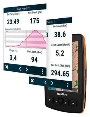 GPS Aventura 2 Plus Orange TwoNav