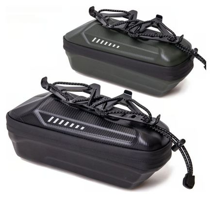 Bike frame bag with phone holder 1L black WILD MAN