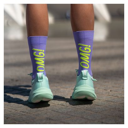 Chaussettes Sporcks OMG Violet 