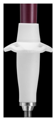 Bâtons Cross Trail Leki FX Superlite Compact 100 - 120 cm Blanc Noir
