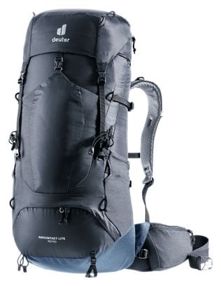 Deuter Aircontact Lite 40 + 10 Hiking Backpack Black Regular