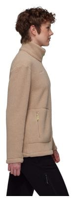 Mammut Falera Beige Women's Fleece Jacket