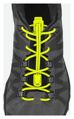 NATHAN Pair of LOCK LACES Yellow