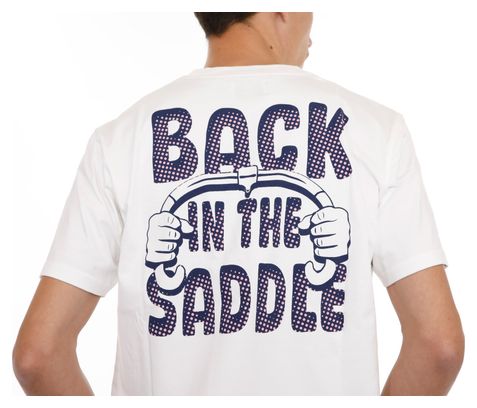 LeBram Back In The Saddle T-Shirt Wit