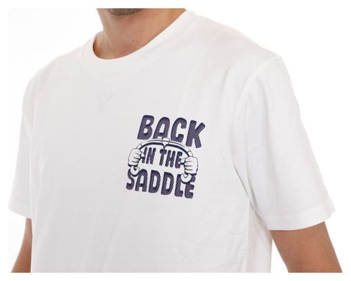 LeBram Back In The Saddle T-Shirt Wit