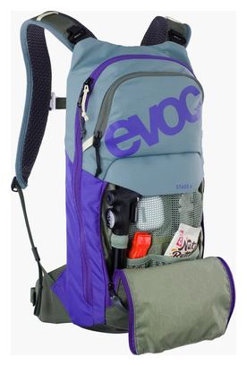 Zaino Evoc Stage 6L + sacca idrica 2L viola e verde scuro