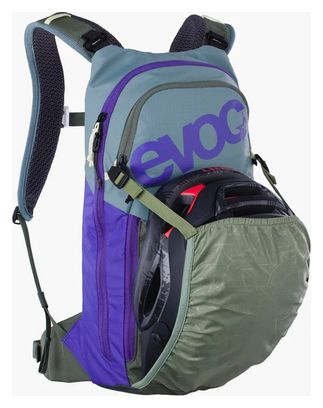 Zaino Evoc Stage 6L + sacca idrica 2L viola e verde scuro