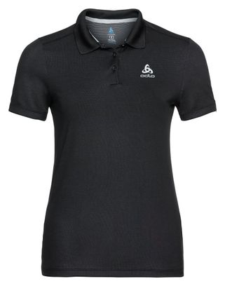 Odlo F-Dry Short Sleeve Polo Shirt Black