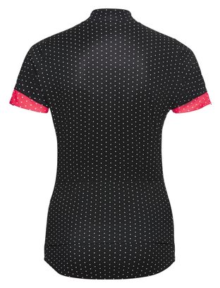 Women&#39;s Odlo Essential Print Women&#39;s Short Sleeve Jersey Black / Pink