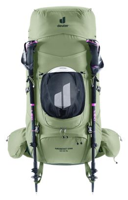 Deuter Aircontact Core 55+10 SL Wanderrucksack, grün, für Damen