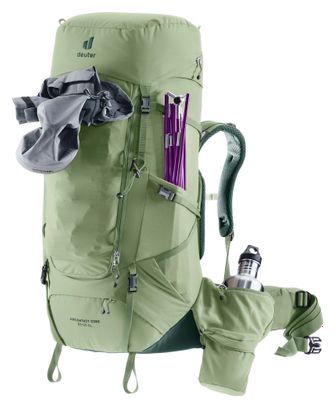 Deuter Aircontact Core 55+10 SL Wanderrucksack, grün, für Damen