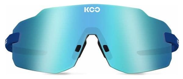KOO Supernova Sonnenbrille Mattblau/Türkis