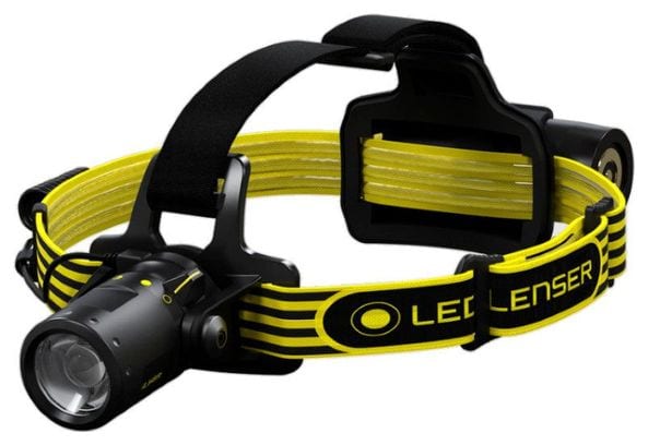 Lampe frontale Led Ilh8 Série Atex Ex-Zone 2/22 Ledlenser - Noir / Jaune