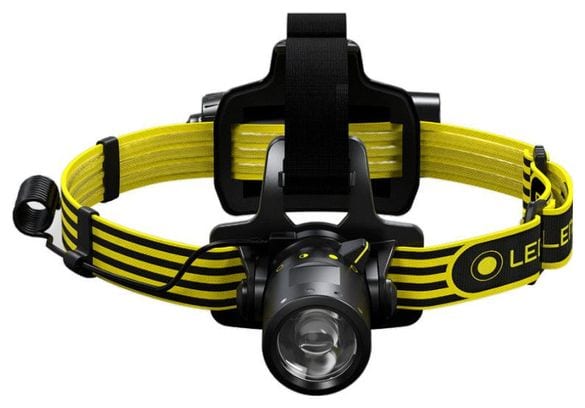 Lampe frontale Led Ilh8 Série Atex Ex-Zone 2/22 Ledlenser - Noir / Jaune