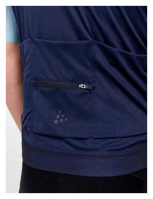 Craft Adv Aero short-sleeved jersey Navy Blue Light Blue
