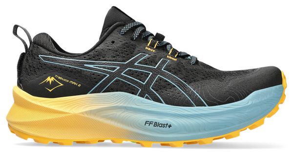 Chaussures Trail Asics Trabuco Max 2 Noir/Bleu/Orange Homme