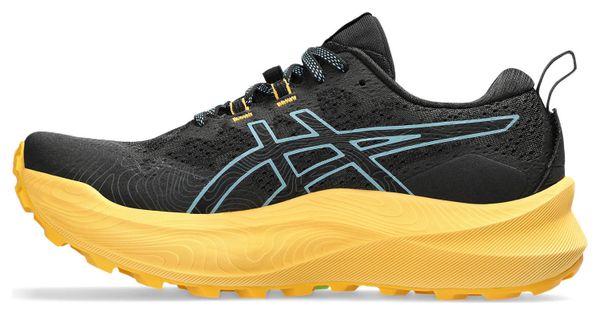 Chaussures Trail Asics Trabuco Max 2 Noir/Bleu/Orange Homme