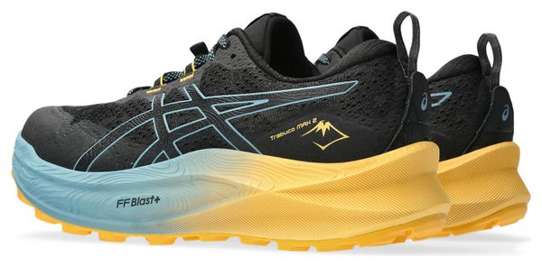 Chaussures Trail Asics Trabuco Max 2 Noir/Bleu/Orange Homme