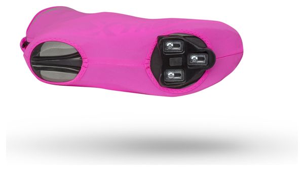 Gripgrab RaceAero Hi-Vis Lightweight Lycra Pink Copriscarpe